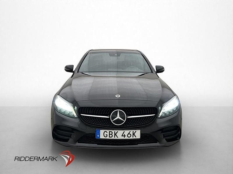 Begagnad Mercedes C220 AMG 194 HK (142 kW) 2020 Svart Sedan
