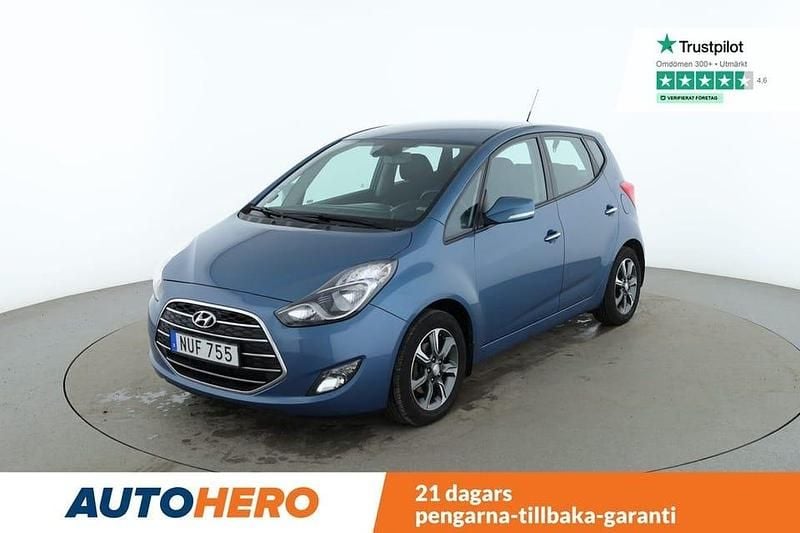 Blå Begagnad 2015 Hyundai ix20 Halvkombi | 109 000 kr (Marknadspris) - Bild 1/4