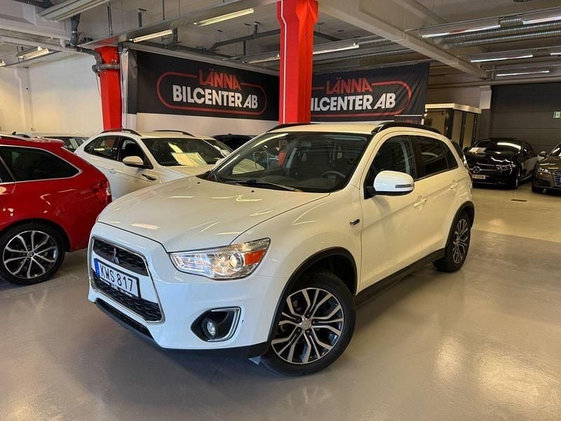 Vit Begagnad 2015 Mitsubishi ASX SUV | 99 900 kr (Bra pris) - Bild 1/4