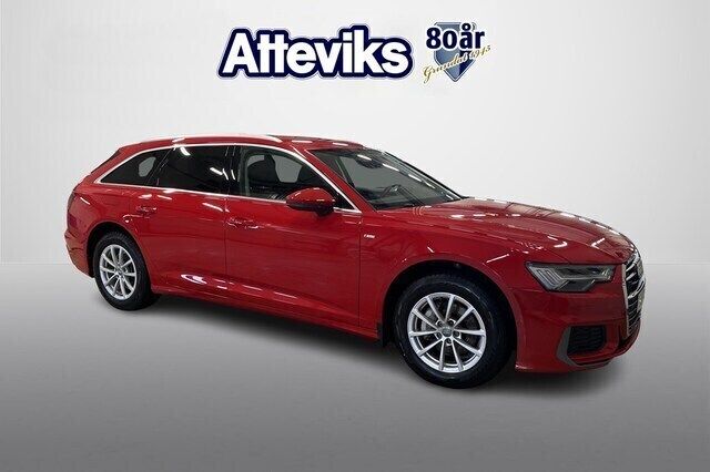 Tangoröd metallic Begagnad 2019 Audi A6 Sport Kombi | 334 900 kr (Marknadspris) - Bild 1/4