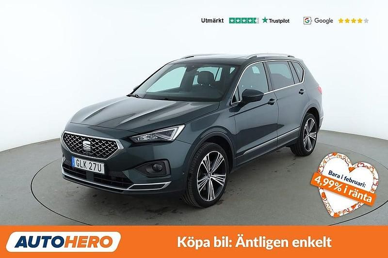 Begagnad Seat Tarraco 4Drive 192 HK (141 kW) 2018 Mörkgrön SUV