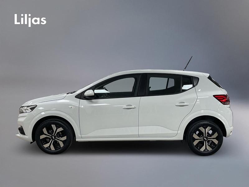 Ny Dacia Sandero Expression 91 HK (66 kW) 2025 Vit Halvkombi