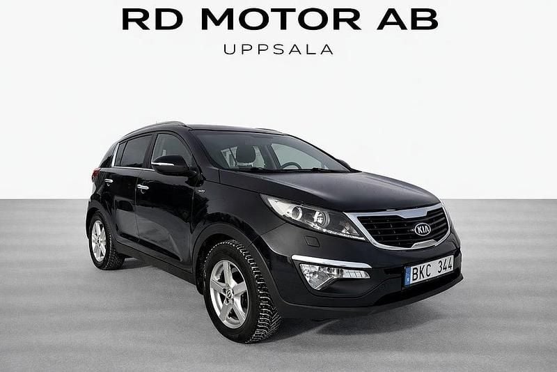 Begagnad Kia Sportage EX 136 HK (100 kW) 2011 Svart SUV