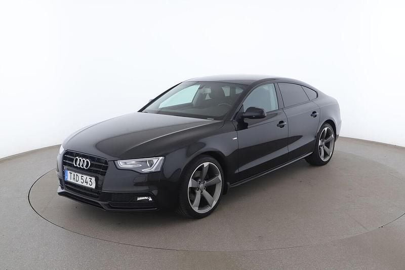 Svart Begagnad 2016 Audi A5 Sportback Sport Halvkombi | 178 000 kr (Marknadspris) - Bild 1/4