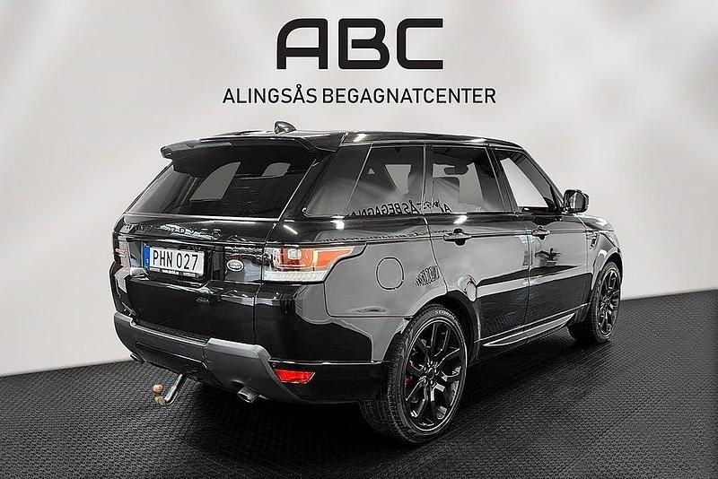 Begagnad Land Rover Range Rover Sport 340 HK (250 kW) 2017 Svart SUV