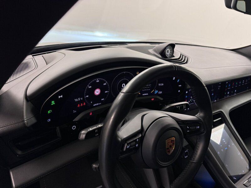 Begagnad Porsche Taycan 4S 420 kW (572 HK) 2021 Mörkgrå (grå) Sedan