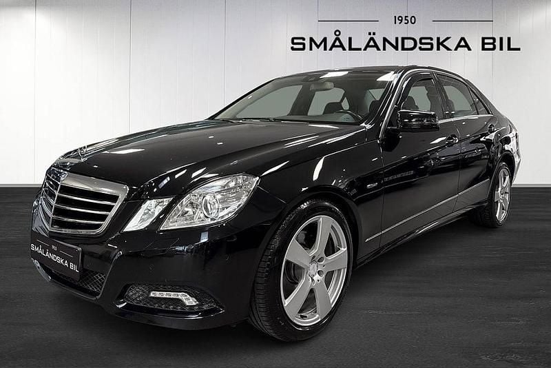 Svart Begagnad 2010 Mercedes E250 Avantgarde Sedan | 99 000 kr (Bra pris) - Bild 1/4