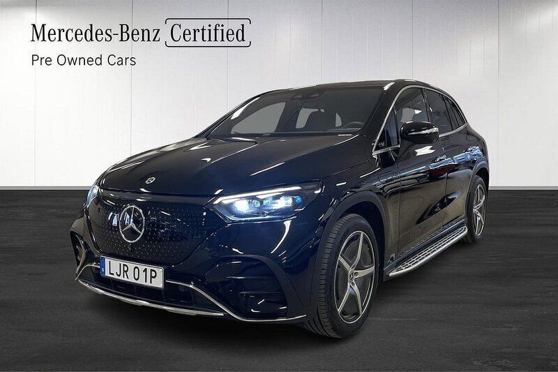 Svart Begagnad 2023 Mercedes EQE500 AMG line SUV | 749 000 kr - Bild 1/4