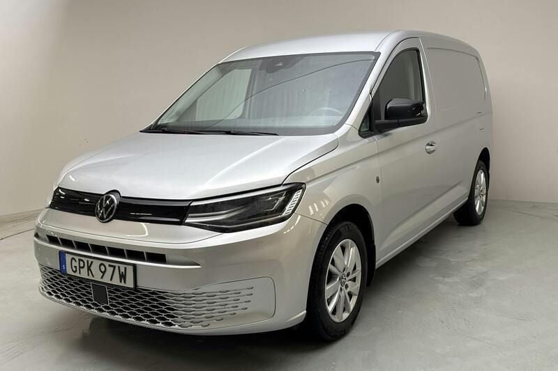 Silver Begagnad 2022 VW Caddy Minibuss | 240 000 kr (Marknadspris) - Bild 1/4