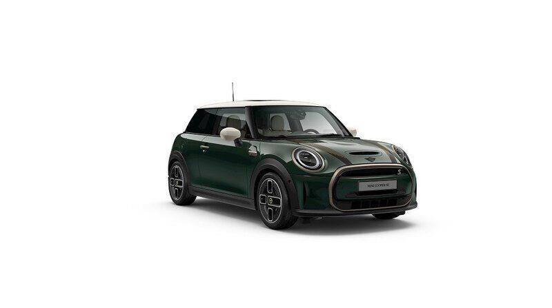 Grön Begagnad 2022 Mini Cooper SE Resolute Edition Halvkombi | 249 500 kr (Lite dyr) - Bild 1/4