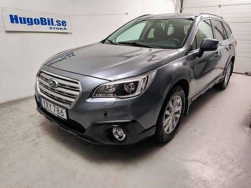 Grå Begagnad 2017 Subaru Outback Active SUV | 219 500 kr (Dyr) - Bild 1/4
