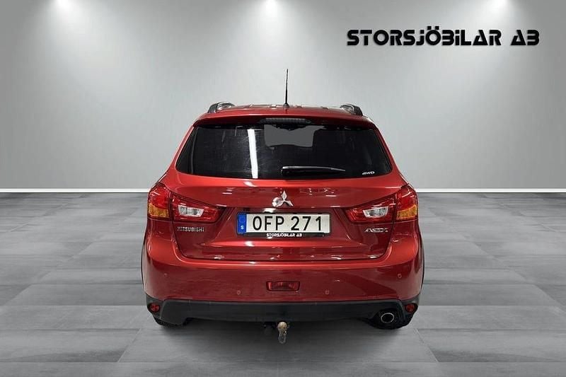 Begagnad Mitsubishi ASX Comfort Edition 150 HK (110 kW) 2016 Röd SUV
