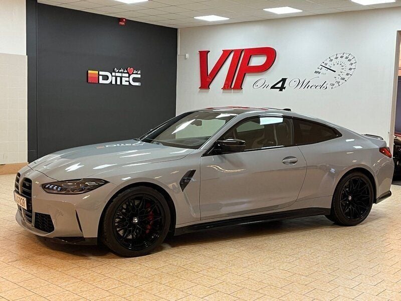 Grå Begagnad 2021 BMW M4 Competition Edition Sportkupé | 848 900 kr (Marknadspris) - Bild 1/4