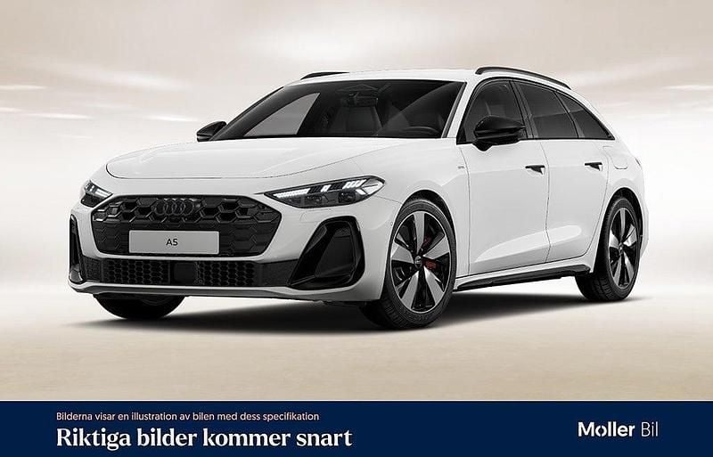 Ny Audi A5 2025 Vit Kombi