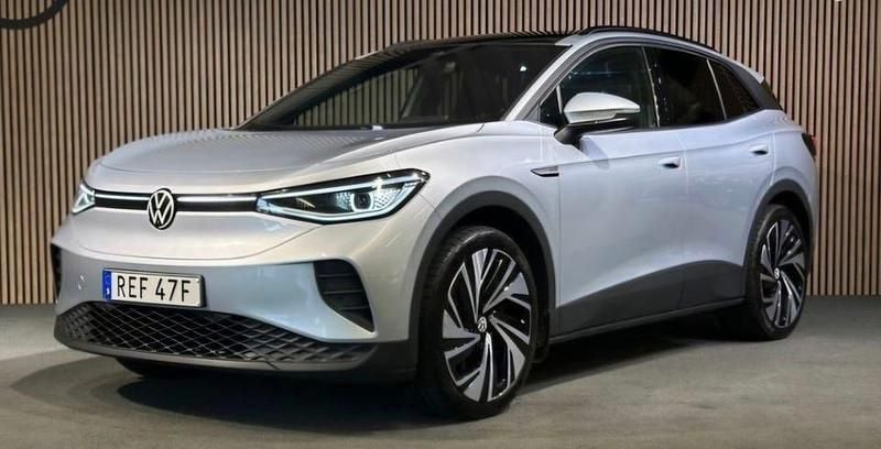 Begagnad VW ID.4 Pro Performance 150 kW (204 HK) 2021 Metallic SUV