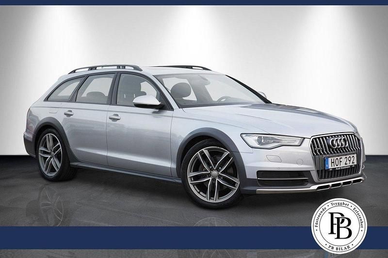 Silver Begagnad 2016 Audi A6 Allroad Comfort Kombi | 259 900 kr (Lite dyr) - Bild 1/3