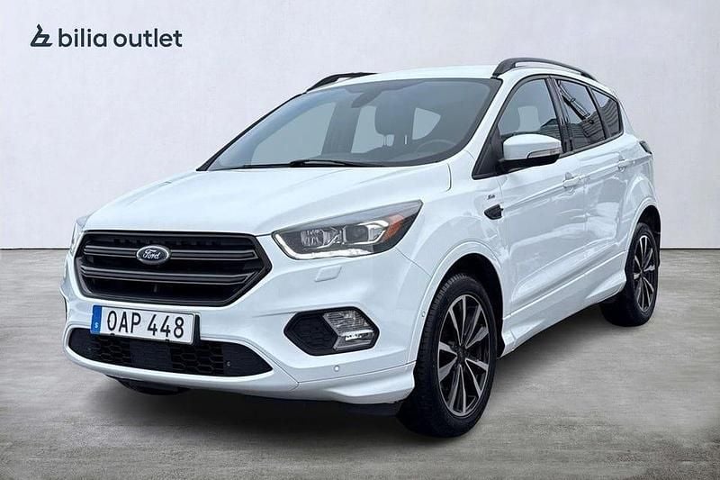 Vit Begagnad 2016 Ford Kuga ST-Line SUV | 119 900 kr (Marknadspris) - Bild 1/4