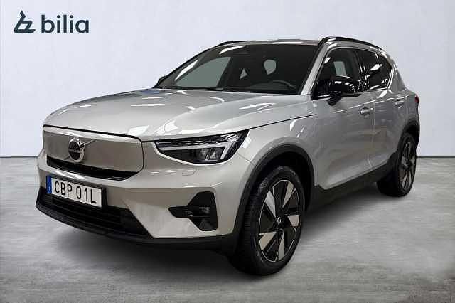 Silver Begagnad 2023 Volvo XC40 Single Motor Extended Range SUV | 389 900 kr - Bild 1/3