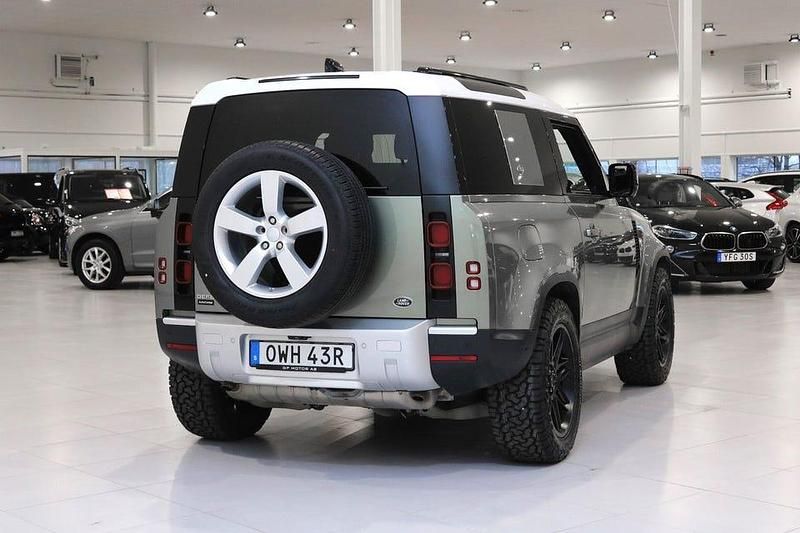 Begagnad Land Rover Defender HSE 301 HK (221 kW) 2021 Grön SUV