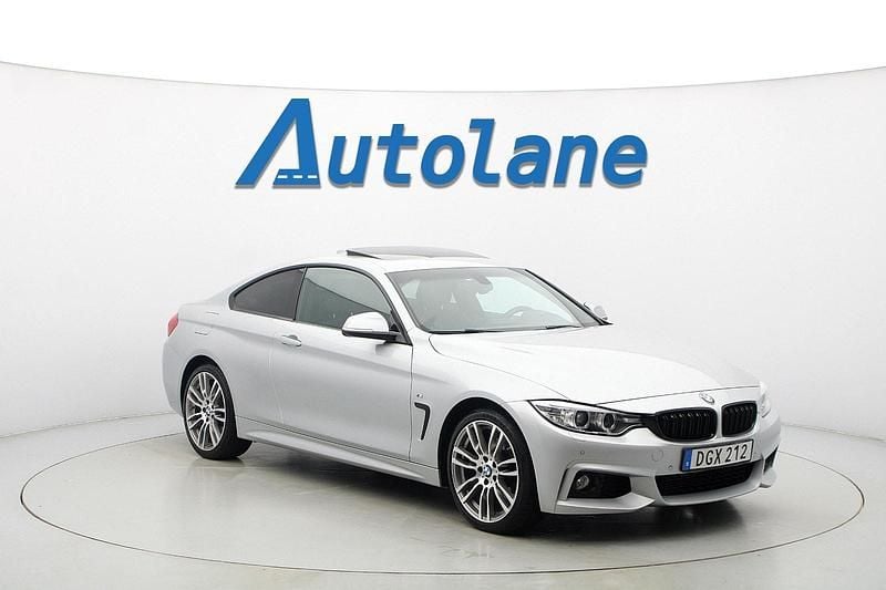 Silver Begagnad 2014 BMW 428 M Sport Sportkupé | 219 800 kr (Marknadspris) - Bild 1/2