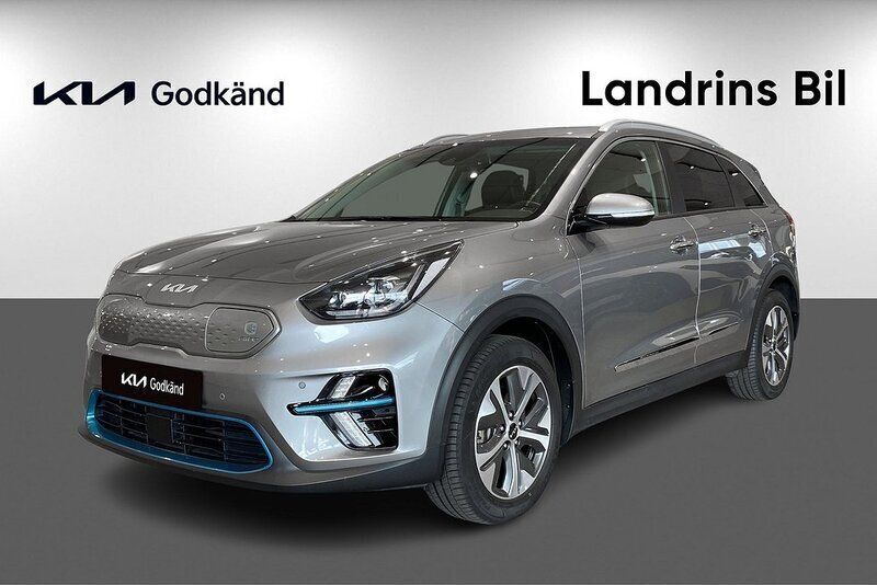Grå Begagnad 2022 Kia e-Niro Advance SUV | 289 000 kr (Marknadspris) - Bild 1/4
