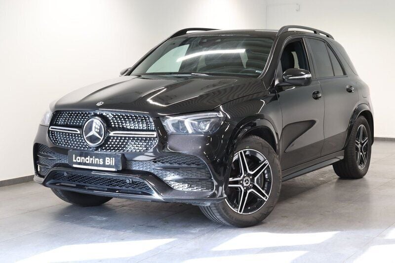 Svart Begagnad 2022 Mercedes GLE350e AMG line SUV | 729 000 kr (Marknadspris) - Bild 1/4