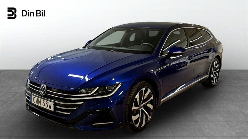 Blå Begagnad 2020 VW Arteon R-line Kombi | 329 900 kr (Lite dyr) - Bild 1/4