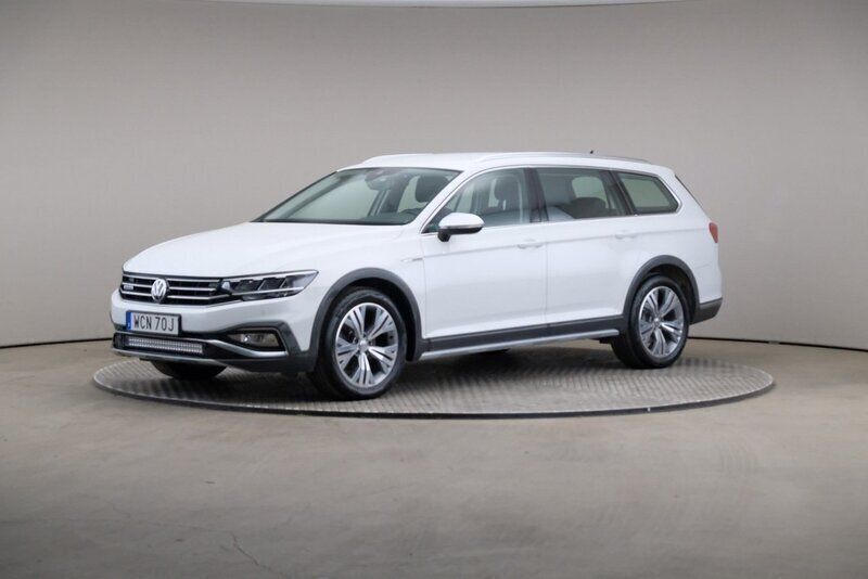 Vit (pure white) Begagnad 2020 VW Passat Alltrack Executive Kombi | 309 000 kr (Marknadspris) - Bild 1/4