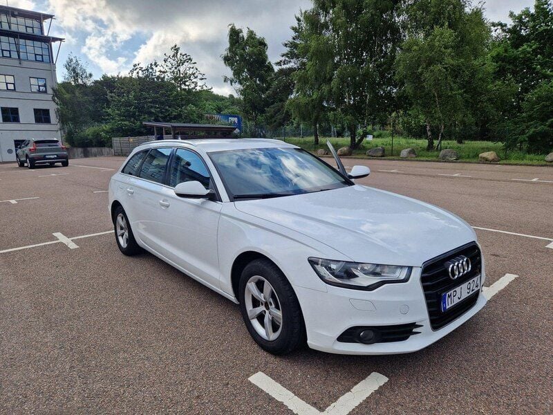 Vit Begagnad 2012 Audi A6 Proline Kombi | 88 000 kr (Bra pris) - Bild 1/4