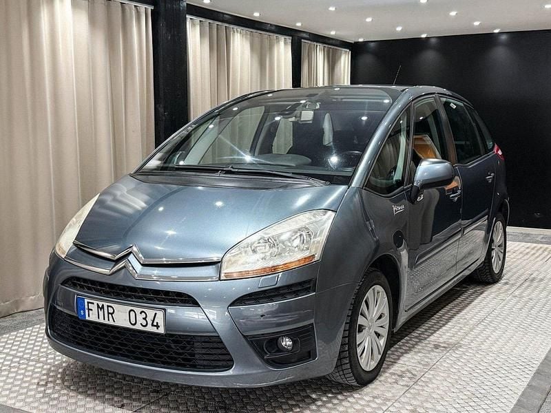 Mörkgrå Begagnad 2007 Citroën C4 Picasso Minibuss | 44 900 kr (Marknadspris) - Bild 1/4
