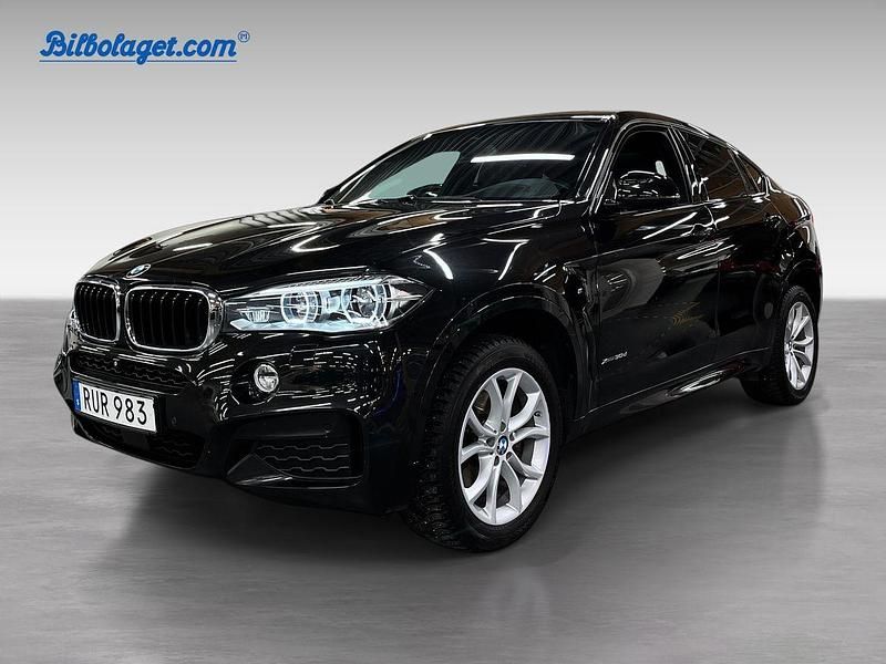 Svart Begagnad 2015 BMW X6 SUV | 349 000 kr (Marknadspris) - Bild 1/4