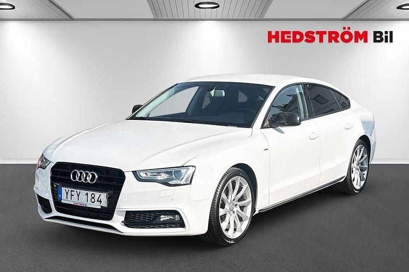 Vit Begagnad 2016 Audi A5 Sportback Halvkombi | 175 000 kr (Marknadspris) - Bild 1/4