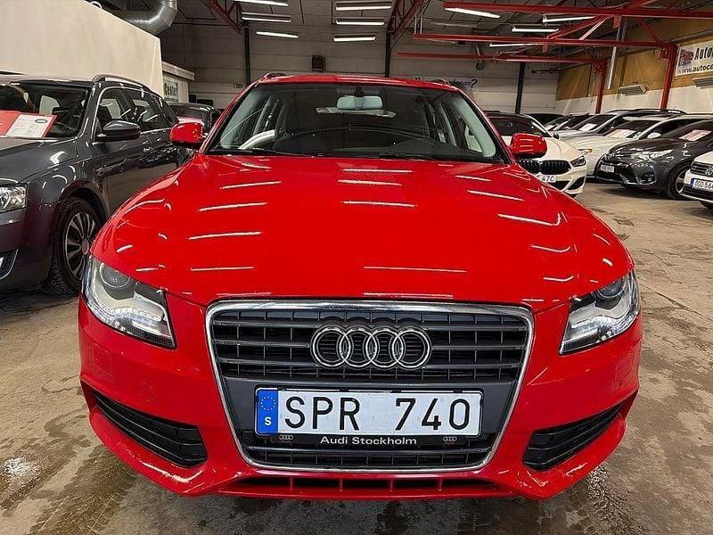 Begagnad Audi A4 143 HK (105 kW) 2009 Röd Kombi
