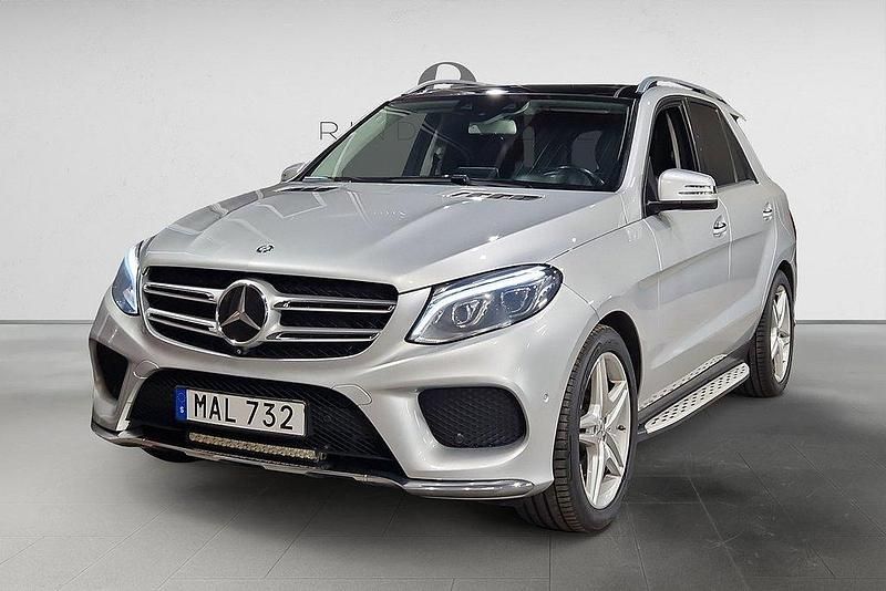 Silver Begagnad 2015 Mercedes GLE500 AMG SUV | 349 900 kr - Bild 1/3