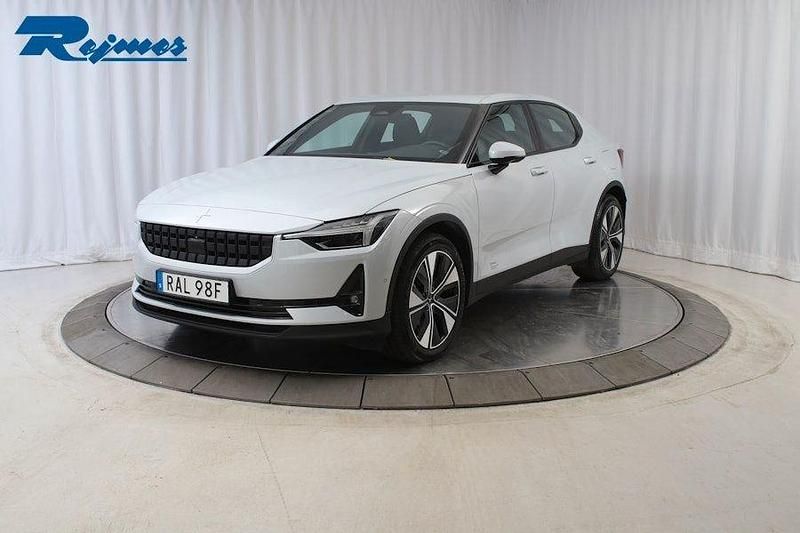 Silver (magnesium) Begagnad 2023 Polestar 2 Long Range Single Motor Sedan | 369 800 kr (Marknadspris) - Bild 1/4