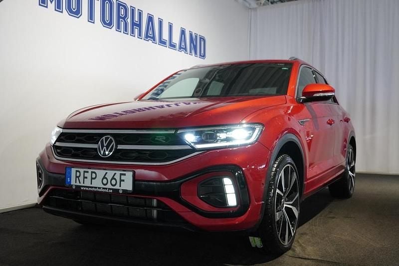 Begagnad VW T-Roc R-line 192 HK (141 kW) 2023 Röd SUV