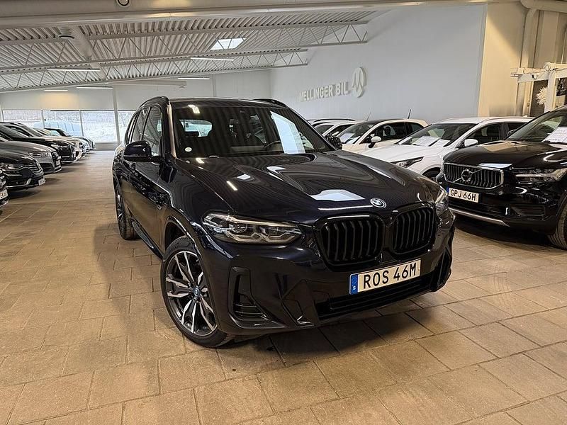 Begagnad BMW X3 M Sport 184 HK (135 kW) 2021 Svart SUV