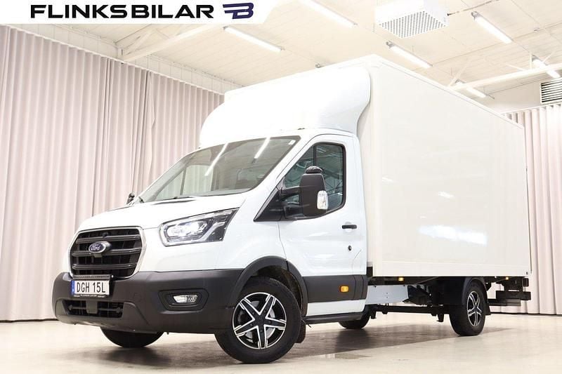 Vit Begagnad 2021 Ford Transit Van | 469 700 kr - Bild 1/4