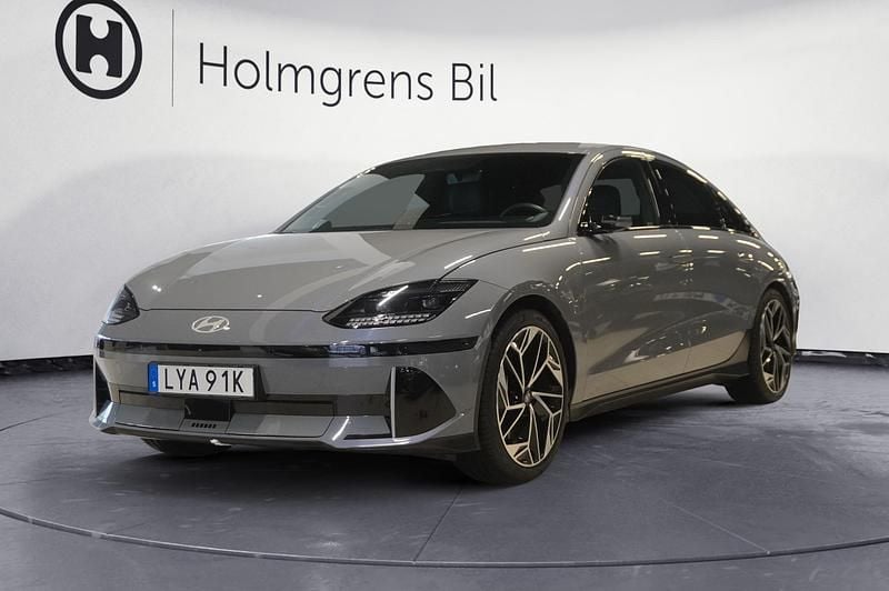 Begagnad Hyundai Ioniq 6 Advanced 167 kW (228 HK) 2023 Blå Sedan