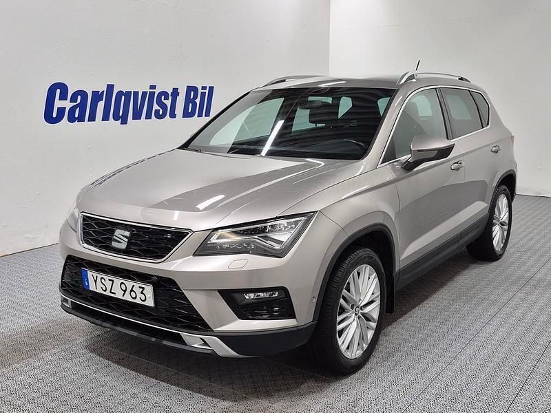 Ljusbrun metallic Begagnad 2018 Seat Ateca 4Drive SUV | 219 000 kr (Marknadspris) - Bild 1/4
