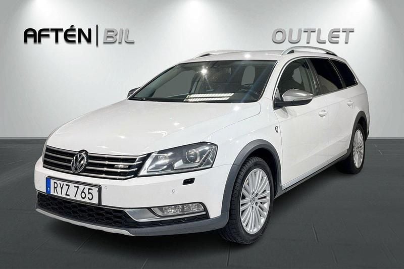 Vit Begagnad 2014 VW Passat Alltrack Kombi | 109 798 kr (Marknadspris) - Bild 1/3