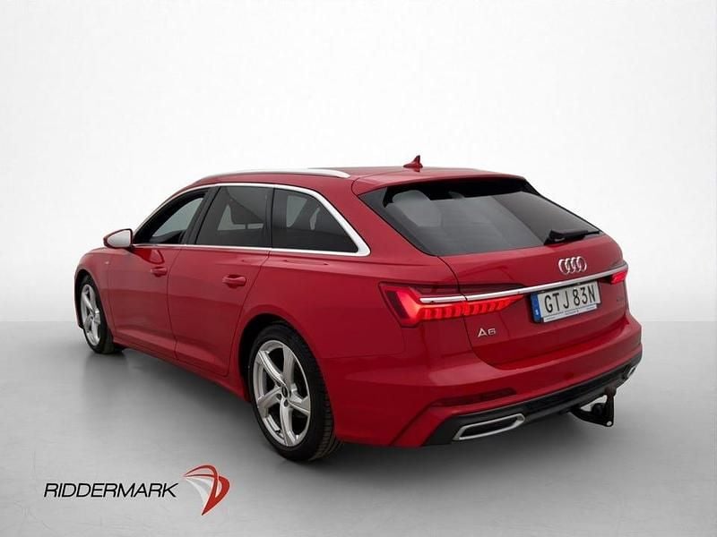 Begagnad Audi A6 S-Line 204 HK (150 kW) 2023 Röd Kombi