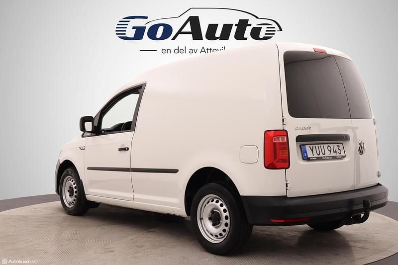 Begagnad VW Caddy 84 HK (61 kW) 2019 Vit Minibuss