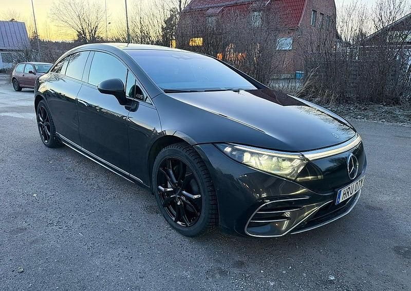 Begagnad Mercedes EQS450+ AMG line 264 kW (360 HK) 2021 Grå Halvkombi