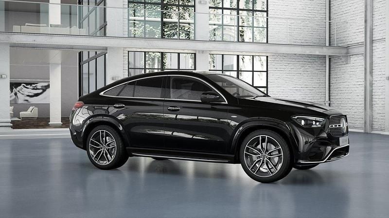 Svart Ny 2025 Mercedes GLE350 Advanced Sportkupé | 1 080 650 kr - Bild 1/2