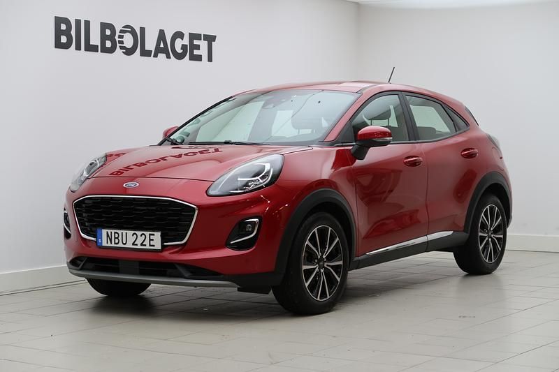 Röd Begagnad 2022 Ford Puma | 209 500 kr (Marknadspris) - Bild 1/4