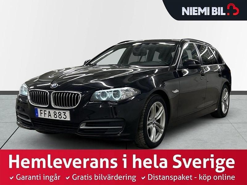 Begagnad BMW 520 190 HK (139 kW) 2016 Svart Kombi