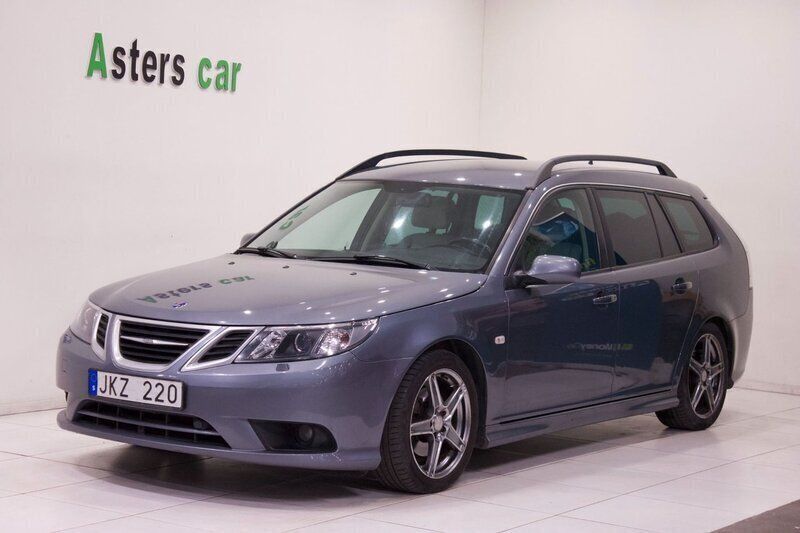 Grå Begagnad 2007 Saab 9-3 Vector Kombi | 45 000 kr (Bra pris) - Bild 1/4