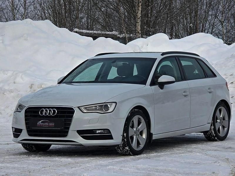 Vit Begagnad 2013 Audi A3 | 99 999 kr (Marknadspris) - Bild 1/4