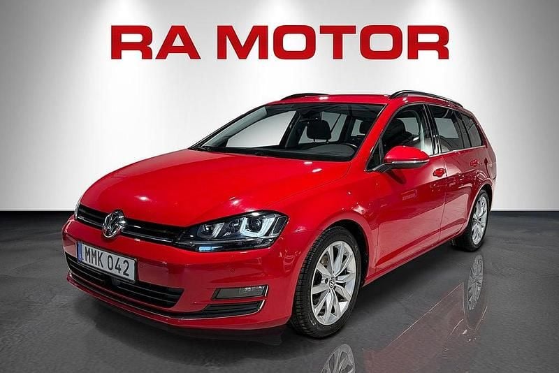 Begagnad VW Golf VII GT 140 HK (102 kW) 2014 Röd Kombi